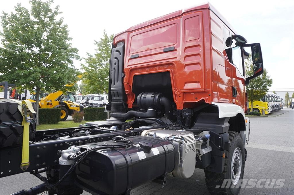 MAN NEW MAN TGM 18.250 4x4 / chassis 520 cm / no milea Šasija un piekare