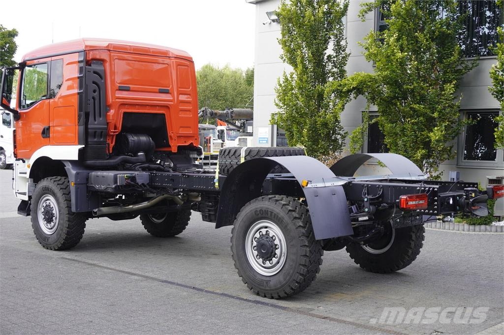 MAN NEW MAN TGM 18.250 4x4 / chassis 520 cm / no milea Šasija un piekare