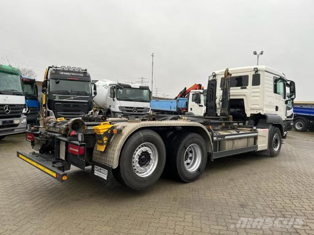MAN TG-S 26.460 Vrachtwagen met containersysteem