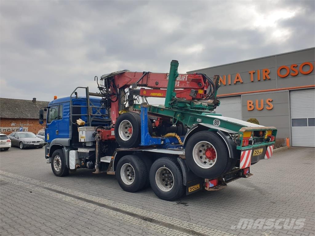 MAN TGA 26.480 Kamioni za drva