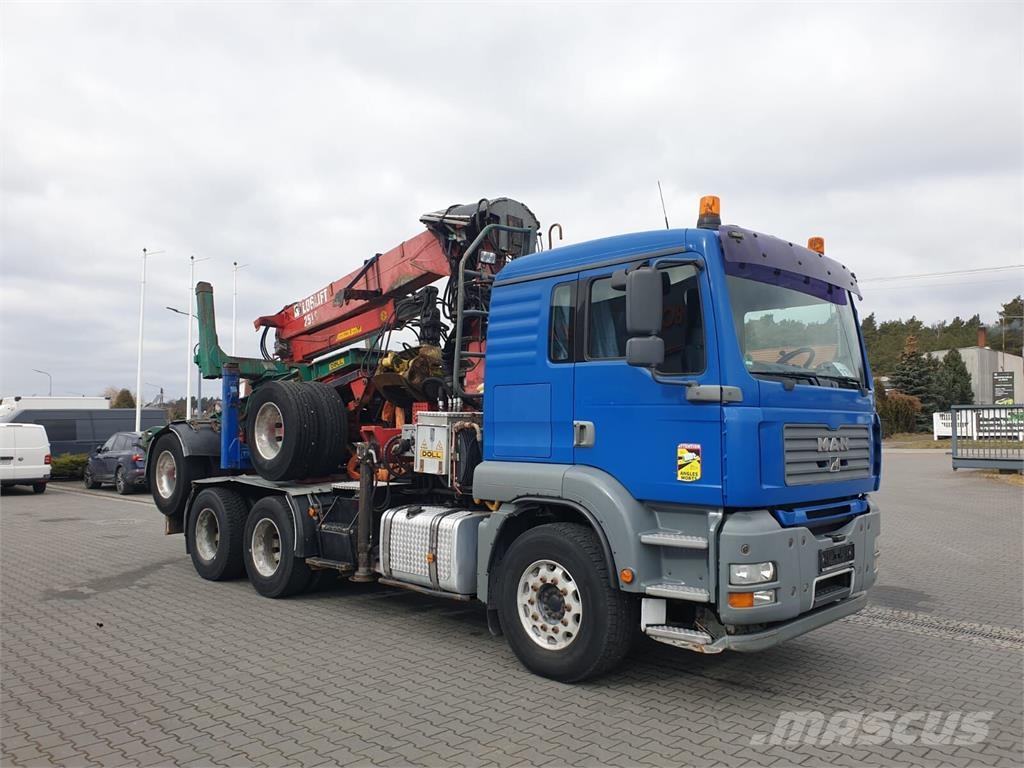 MAN TGA 26.480 Kamioni za drva