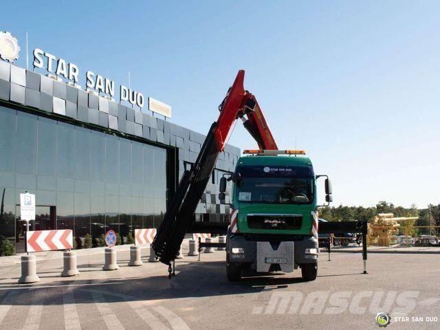 MAN Tga 33.440 6x4 Palfinger Pk 36002 Crane Tractor وحدات الجر
