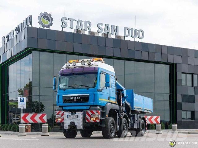 MAN TGA 33.480 6x6 Palfinger PK60002 Crane 5th Whee Camiones plataforma