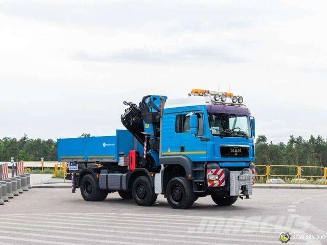 MAN TGA 33.480 6x6 Palfinger PK60002 Crane 5th Whee Camiones plataforma