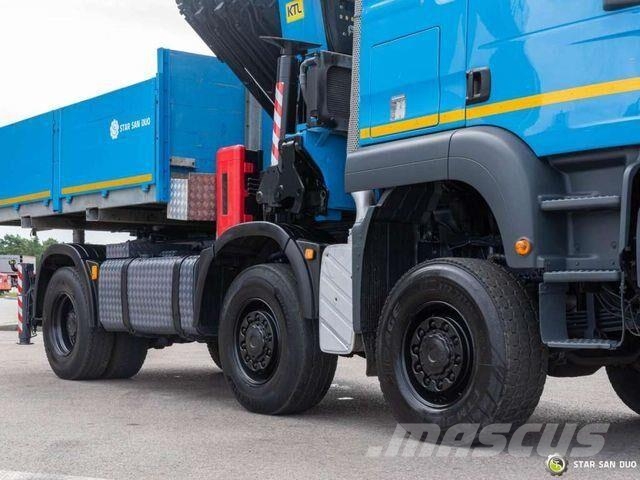 MAN TGA 33.480 6x6 Palfinger PK60002 Crane 5th Whee Camiones plataforma