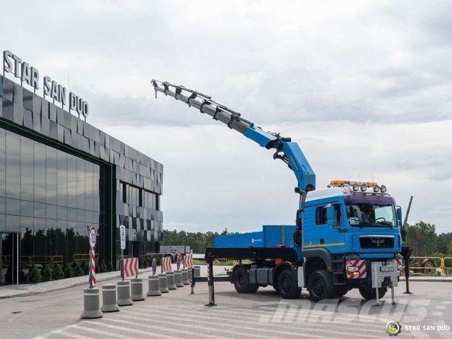 MAN TGA 33.480 6x6 Palfinger PK60002 Crane 5th Whee Camiones plataforma