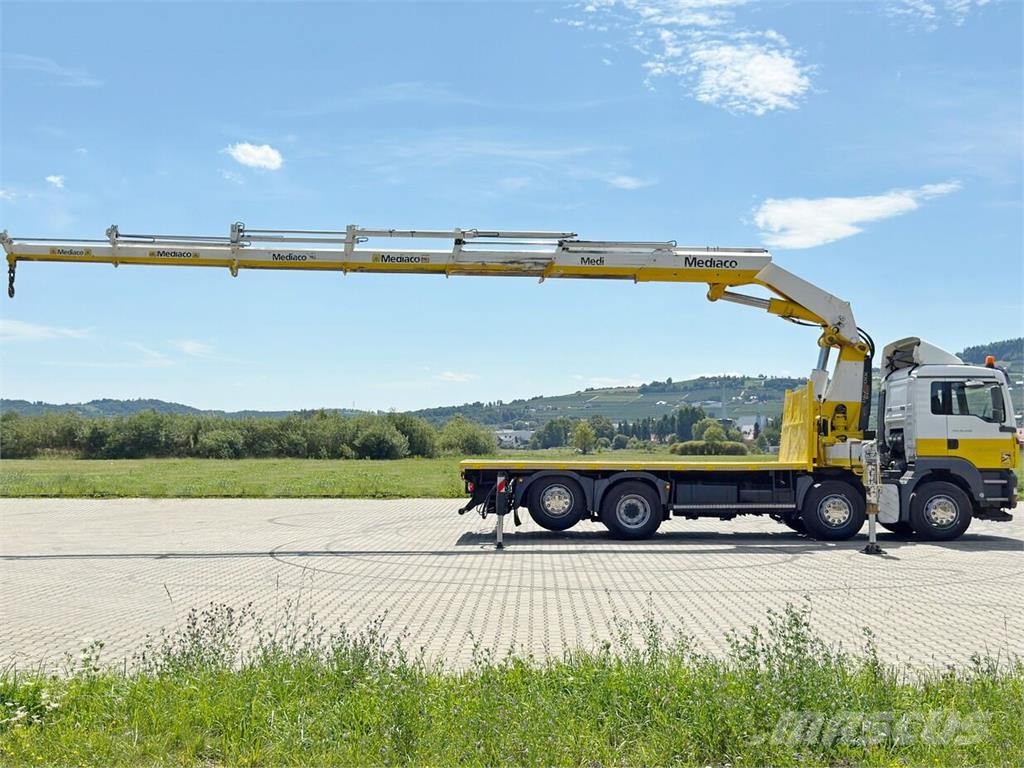 MAN TGA 35.430 * HIAB 700 E - 6 + FUNK* TOPZUSTAND Camiones portacoches