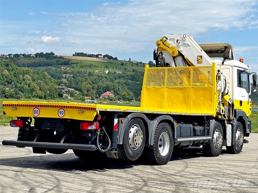 MAN TGA 35.430 * HIAB 700 E - 6 + FUNK* TOPZUSTAND Camiones portacoches