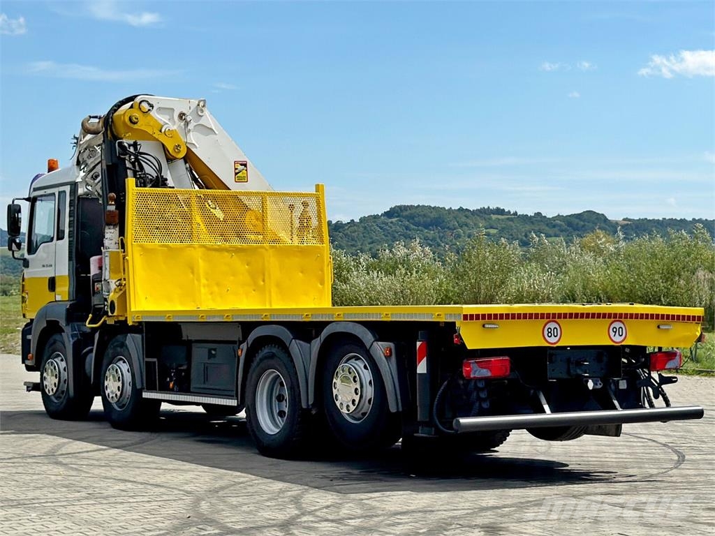 MAN TGA 35.430 * HIAB 700 E - 6 + FUNK* TOPZUSTAND Camiones portacoches