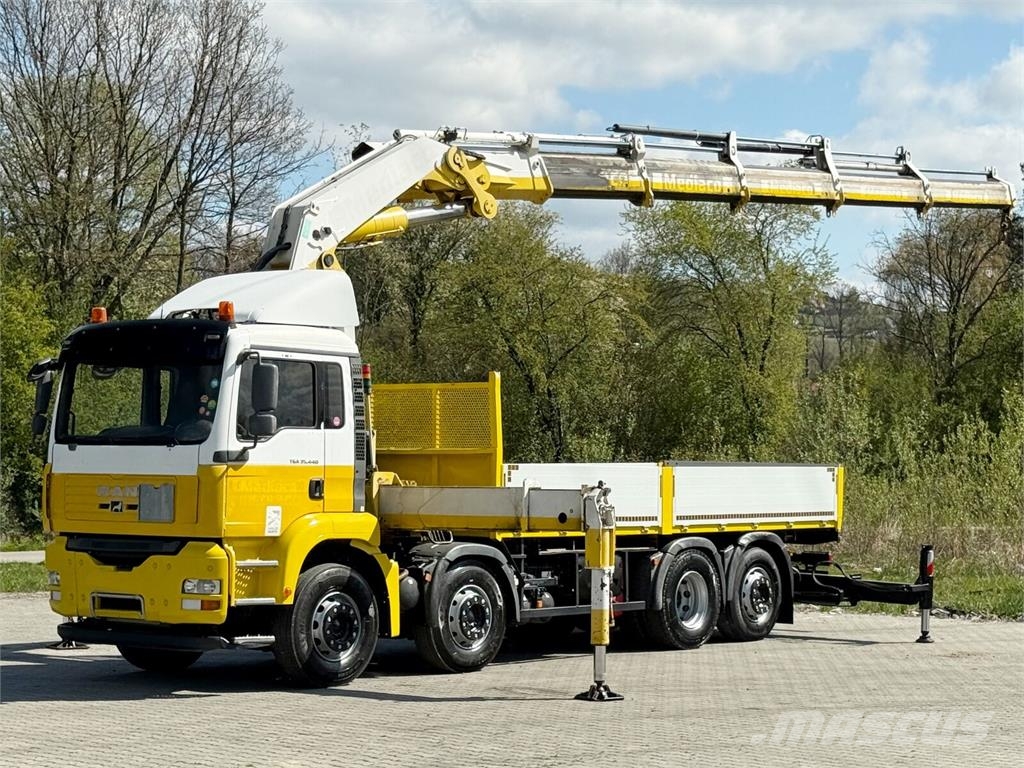 MAN TGA 35.440 * HIAB 700 - 5 + FUNK / 8x2 * TOP Madelautod