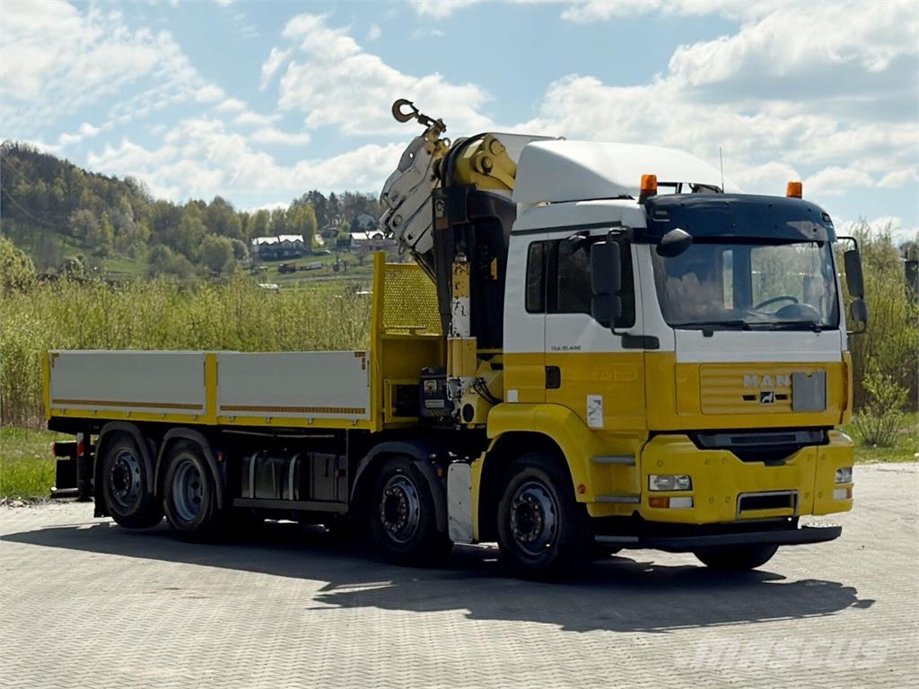 MAN TGA 35.440 * HIAB 700 - 5 + FUNK / 8x2 * TOP Madelautod