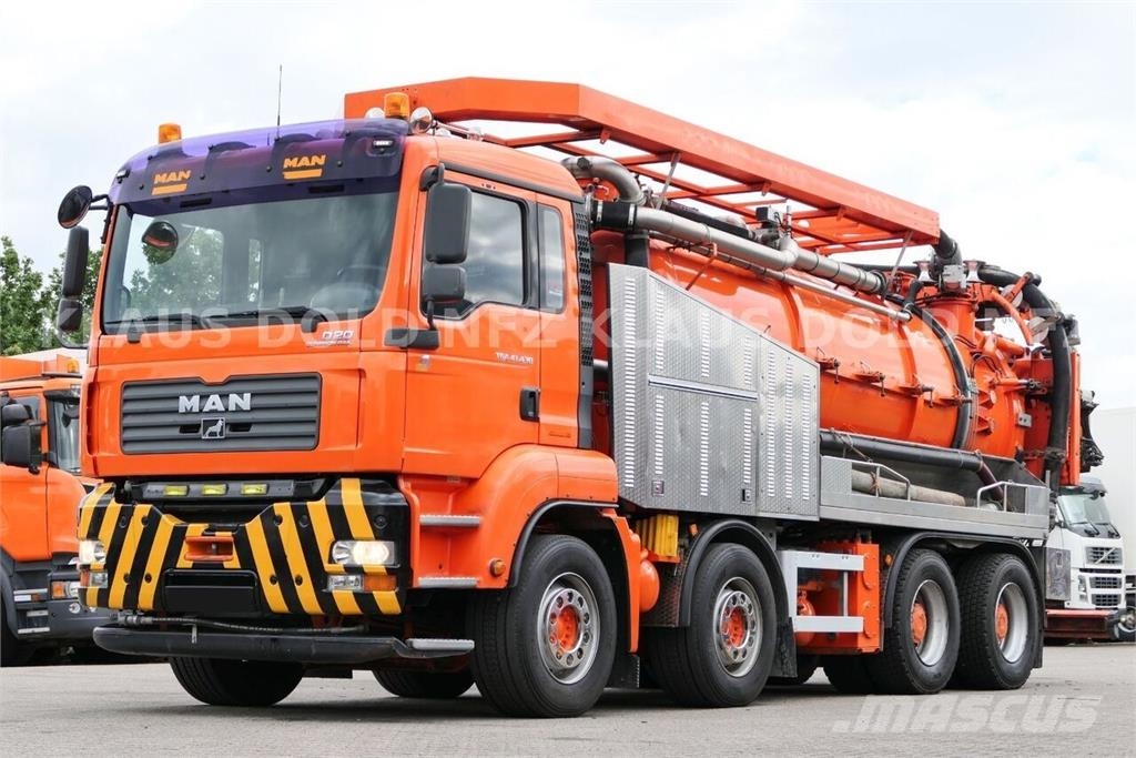 MAN TGA 41.430 / 8x4 / Sewer Cleaning & Vacuum Truck Hjælpemaskiner