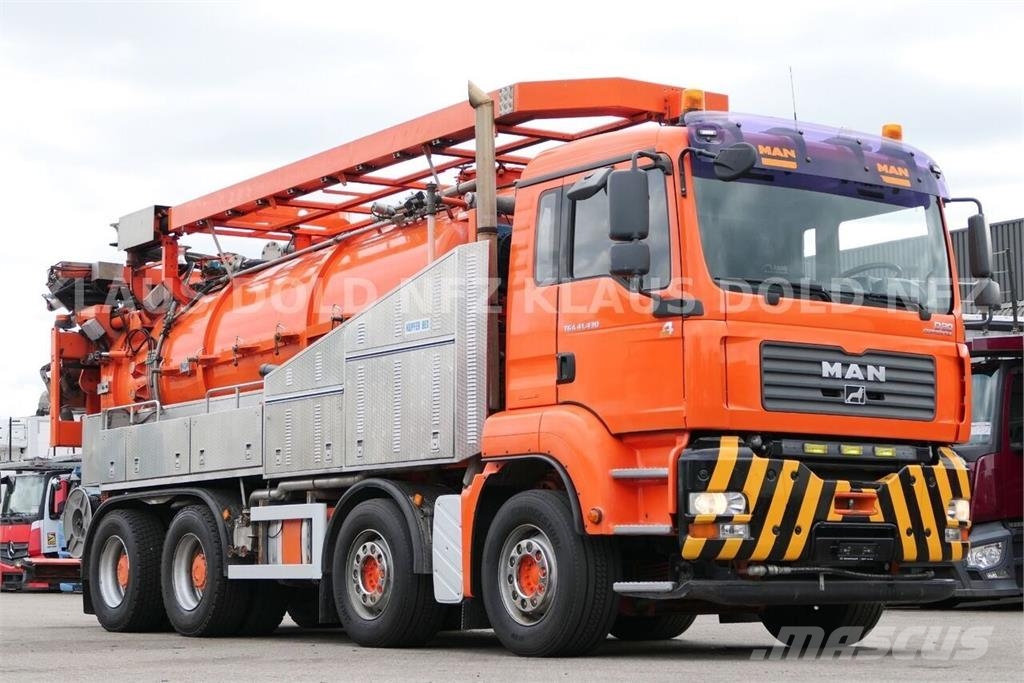 MAN TGA 41.430 / 8x4 / Sewer Cleaning & Vacuum Truck Hjælpemaskiner