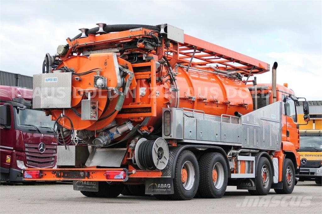 MAN TGA 41.430 / 8x4 / Sewer Cleaning & Vacuum Truck Hjælpemaskiner