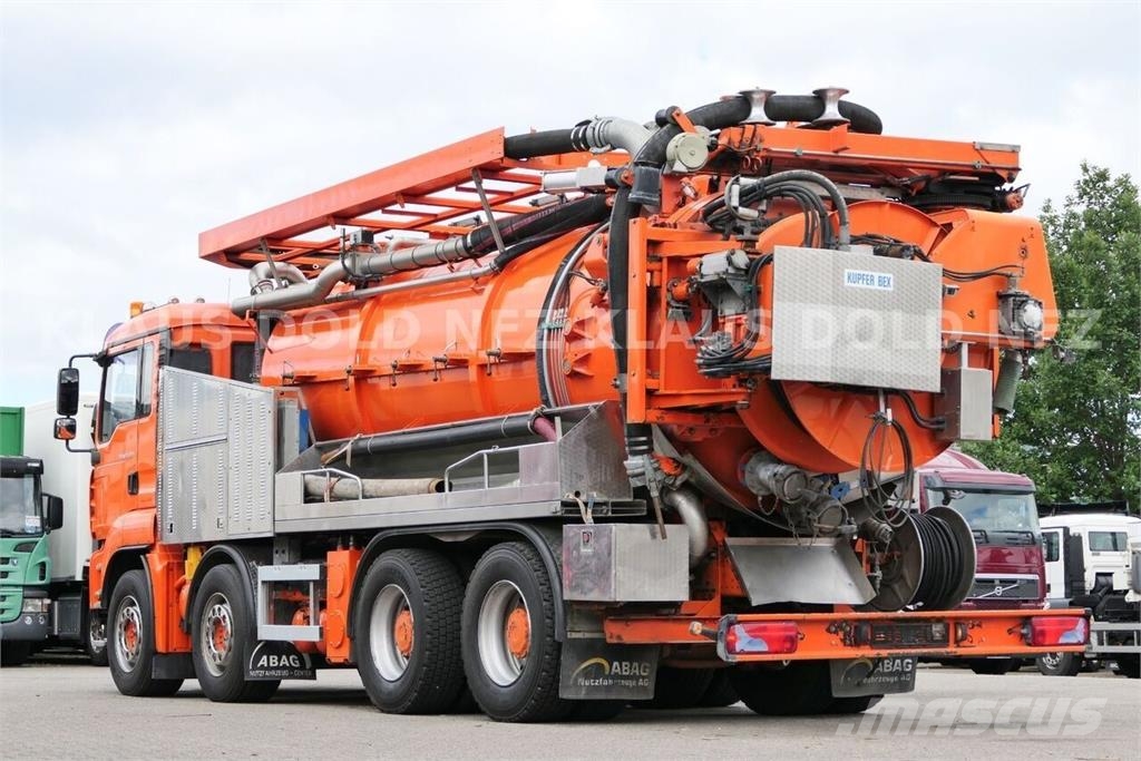 MAN TGA 41.430 / 8x4 / Sewer Cleaning & Vacuum Truck Hjælpemaskiner