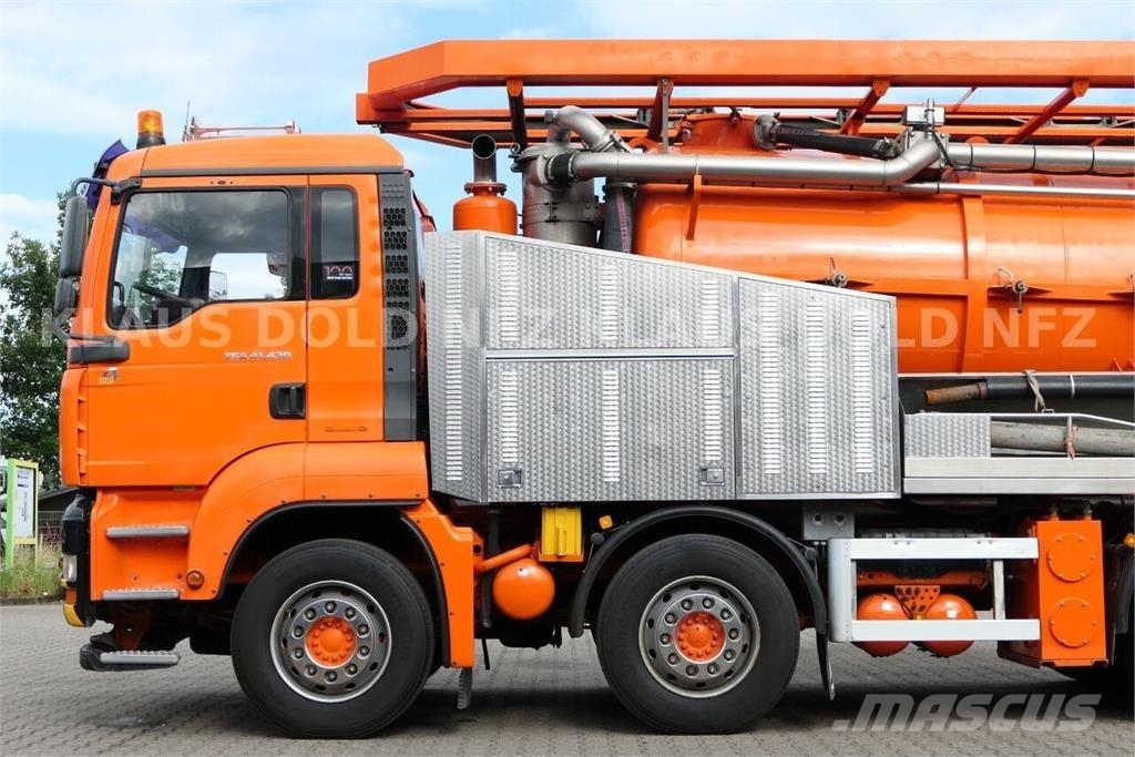 MAN TGA 41.430 / 8x4 / Sewer Cleaning & Vacuum Truck Hjælpemaskiner