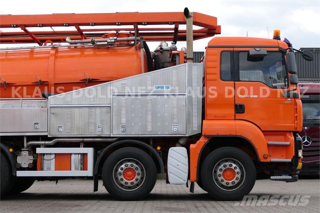 MAN TGA 41.430 / 8x4 / Sewer Cleaning & Vacuum Truck Hjælpemaskiner