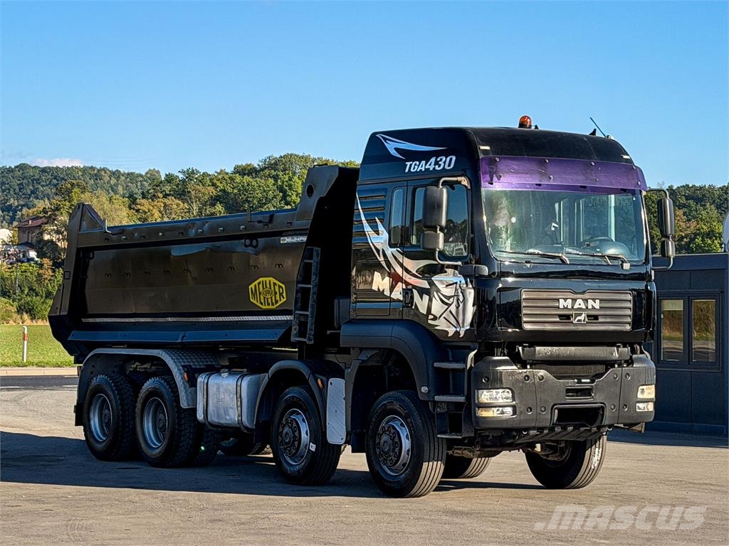 MAN TGA 41.430 * Kipper * 8x8 * TOPZUSTAND! Camion benne