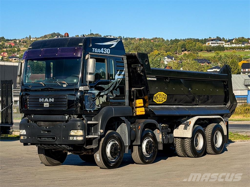 MAN TGA 41.430 * Kipper * 8x8 * TOPZUSTAND! Camion benne