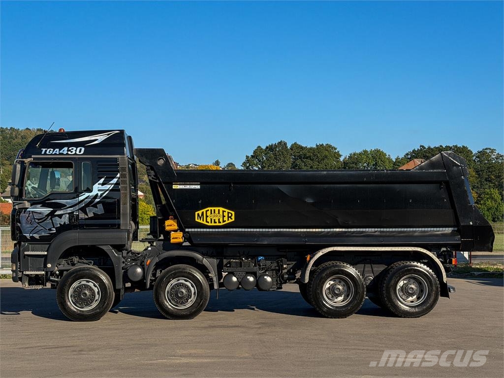 MAN TGA 41.430 * Kipper * 8x8 * TOPZUSTAND! Camion benne