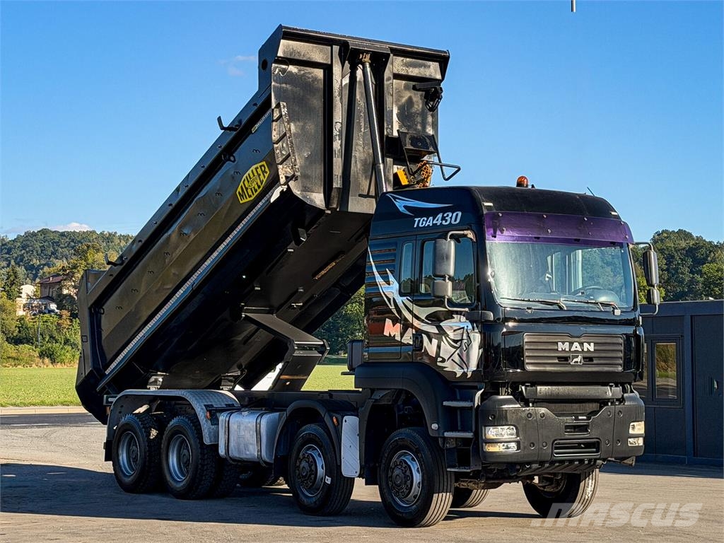 MAN TGA 41.430 * Kipper * 8x8 * TOPZUSTAND! Camion benne