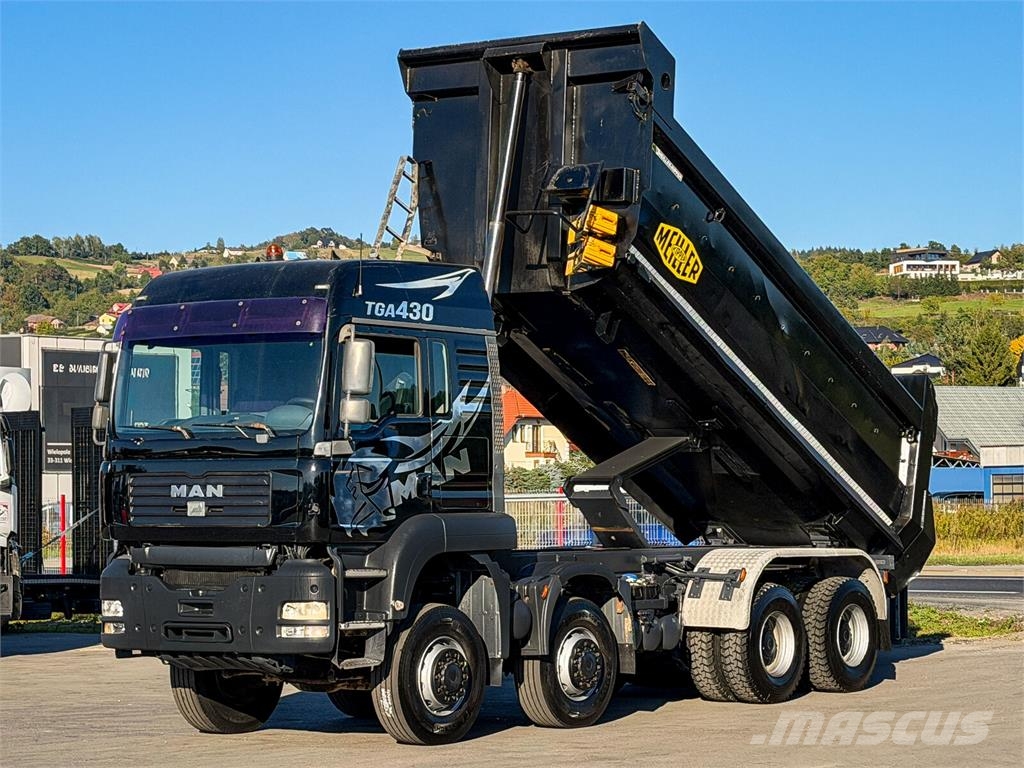 MAN TGA 41.430 * Kipper * 8x8 * TOPZUSTAND! Camion benne