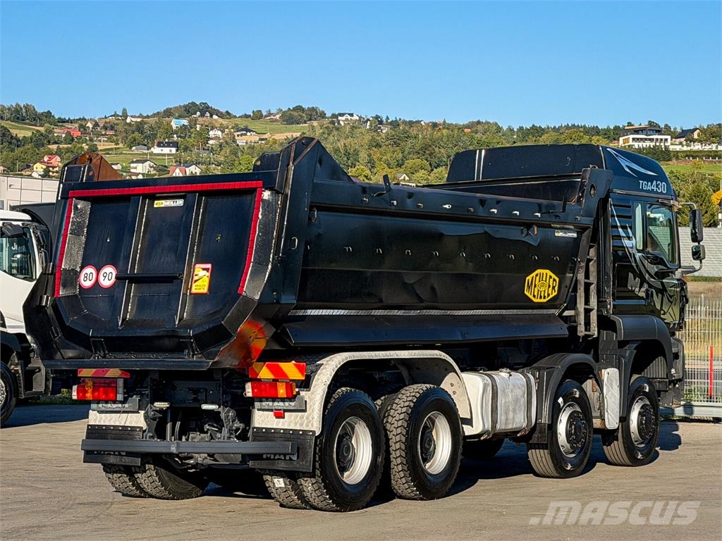 MAN TGA 41.430 * Kipper * 8x8 * TOPZUSTAND! Camion benne