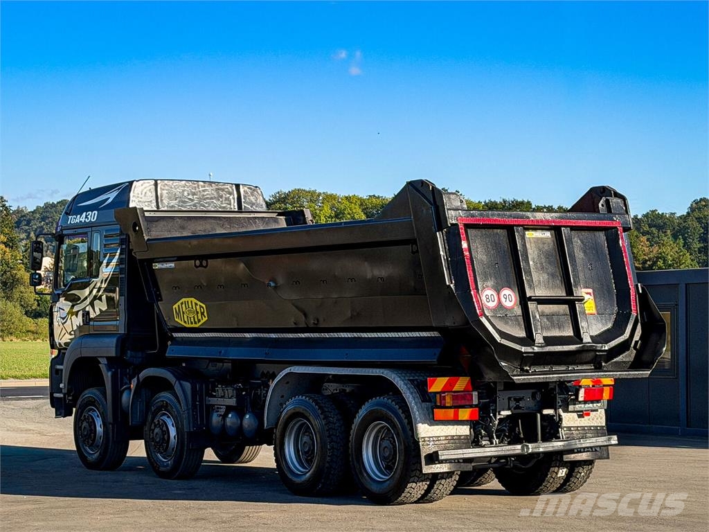 MAN TGA 41.430 * Kipper * 8x8 * TOPZUSTAND! Camion benne