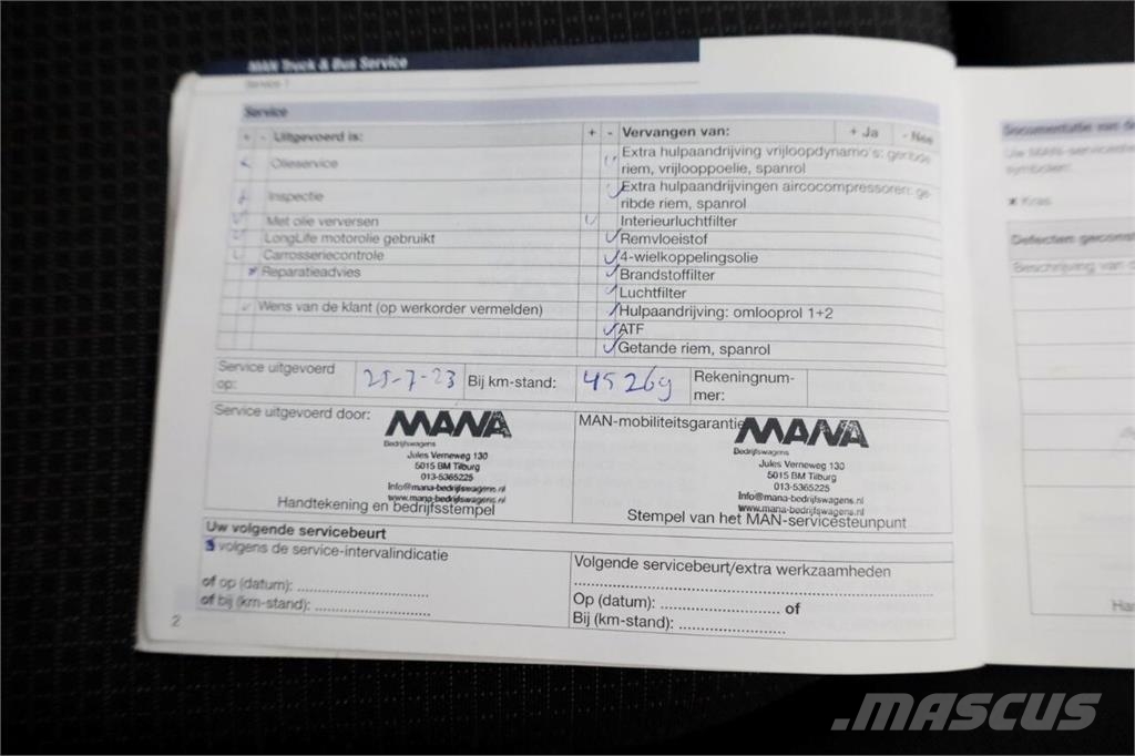 MAN TGE 3.140 2.0 DSG-Automaat L4H3 (L3H2) Maxi ACC/Ca شاحنات أخرى