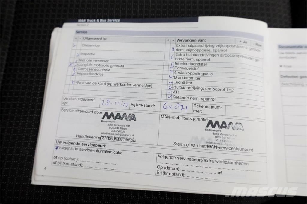 MAN TGE 3.140 2.0 DSG-Automaat L4H3 (L3H2) Maxi ACC/Ca شاحنات أخرى
