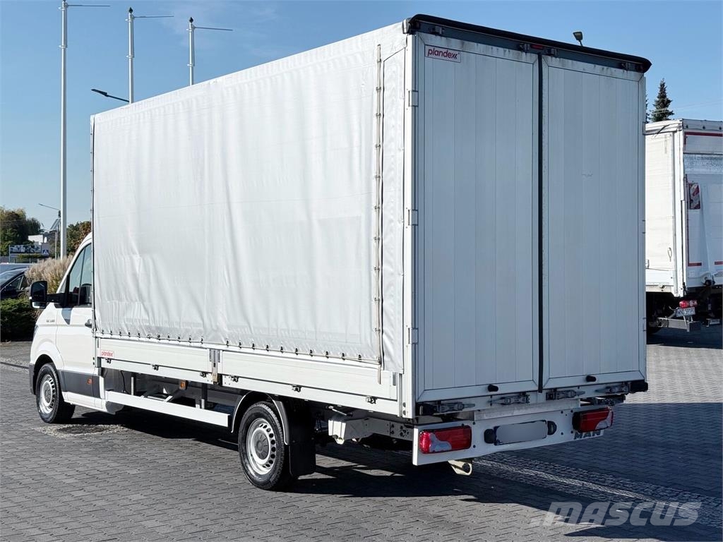 MAN TGE 3.180 10EP Plandeka + Drzwi Salon PL, Jeden Wł شاحنات أخرى
