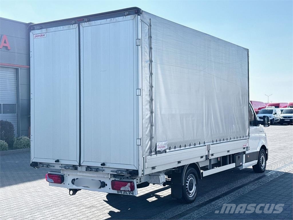 MAN TGE 3.180 10EP Plandeka + Drzwi Salon PL, Jeden Wł شاحنات أخرى