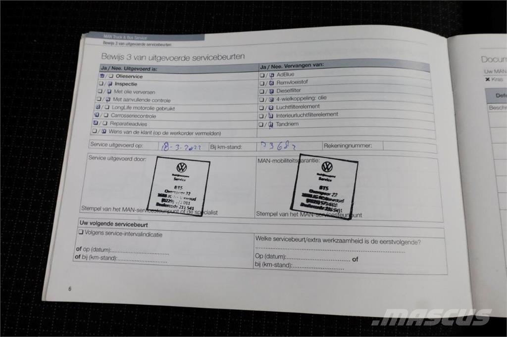MAN TGE 3.180 2.0 177pk RWD L3H3 (L2H2) Navi/Camera/Tr Otros camiones