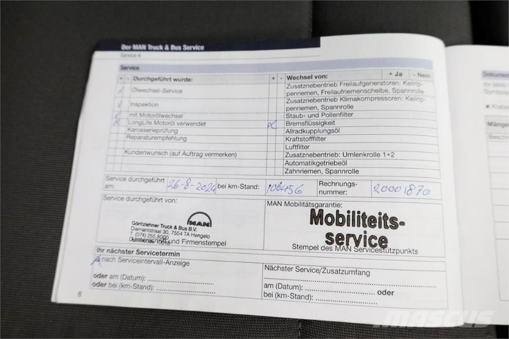 MAN TGE 3.180 2.0 177pk DSG-Automaat L5H3 (L4H2) Super Otros camiones