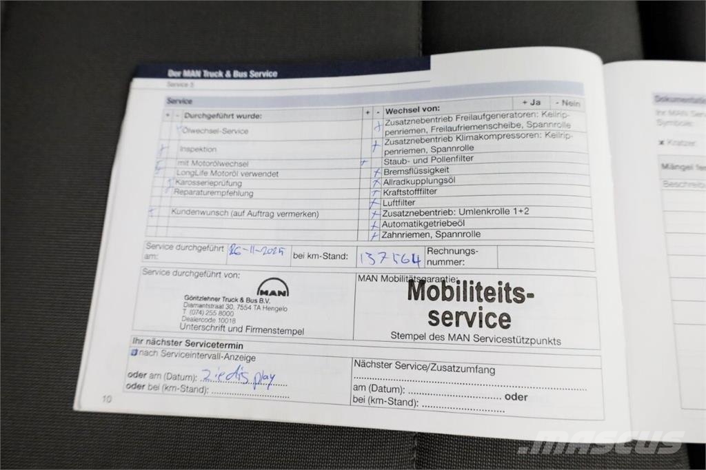 MAN TGE 3.180 2.0 177pk DSG-Automaat L5H3 (L4H2) Super Otros camiones