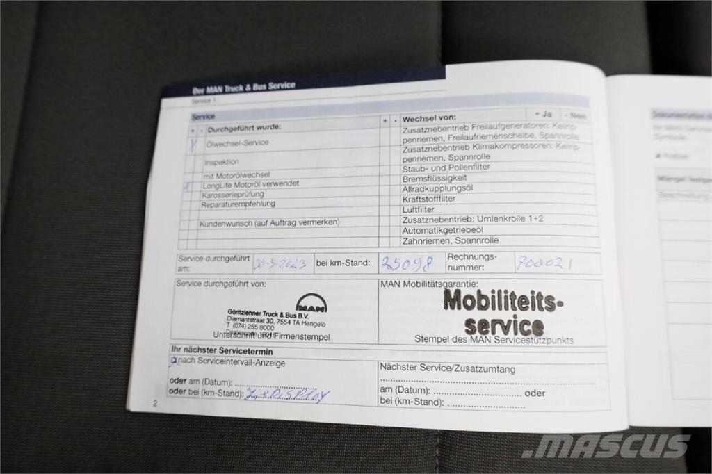 MAN TGE 3.180 2.0 177pk DSG-Automaat L5H3 (L4H2) Super Otros camiones