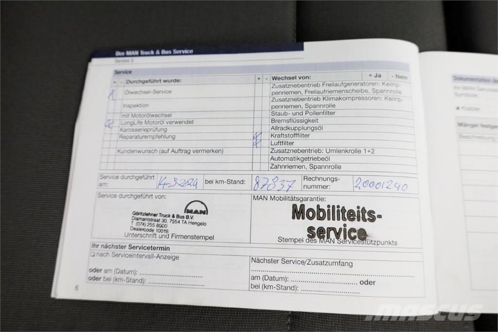MAN TGE 3.180 2.0 177pk DSG-Automaat L5H3 (L4H2) Super Otros camiones