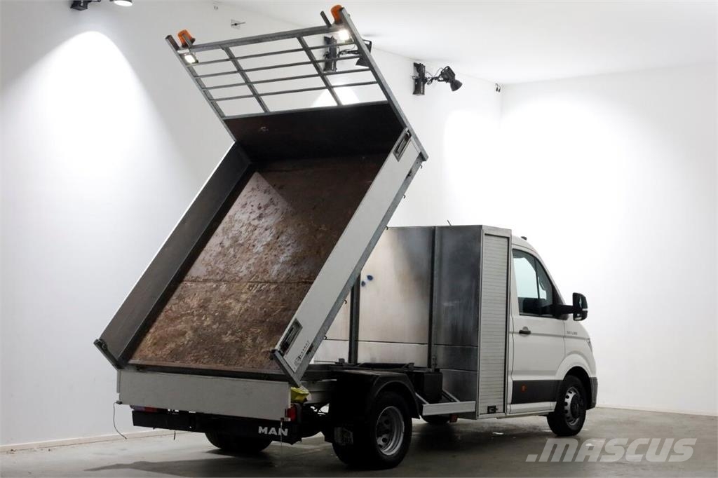 MAN TGE 5.180 2.0 177pk E6 L2H1 Kipper Dubbel Lucht Tr Bañeras basculantes usadas