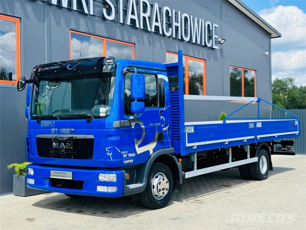 MAN TGL 12.180 // klima // skrzynia aluminiowa // lawe Camiones plataforma