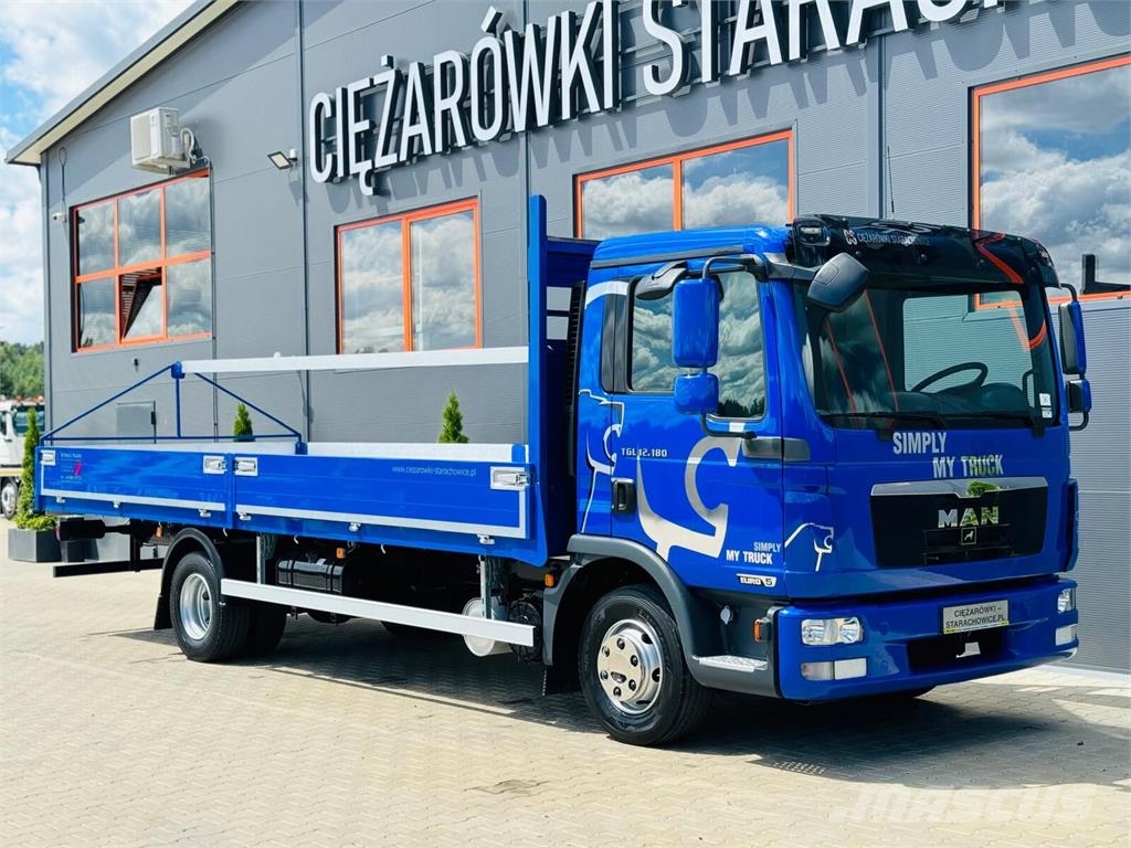 MAN TGL 12.180 // klima // skrzynia aluminiowa // lawe Camiones plataforma