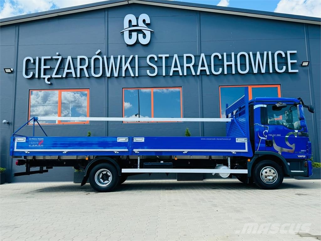 MAN TGL 12.180 // klima // skrzynia aluminiowa // lawe Camiones plataforma
