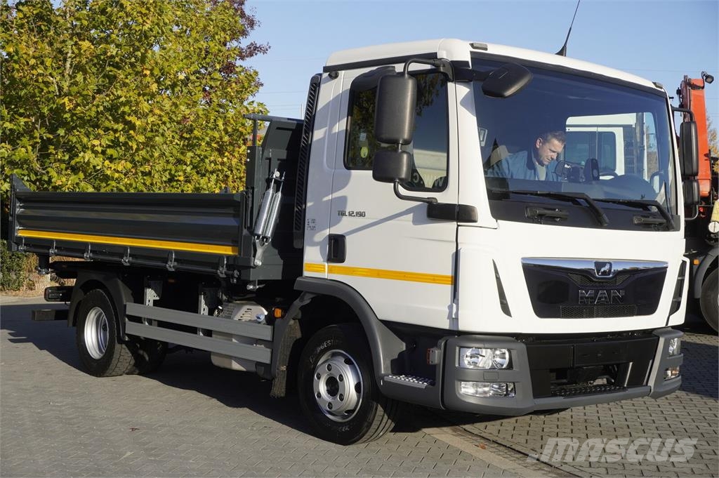 MAN TGL 12.190 / NEW 3-way tipper / 100 tho. km Damperli kamyonlar