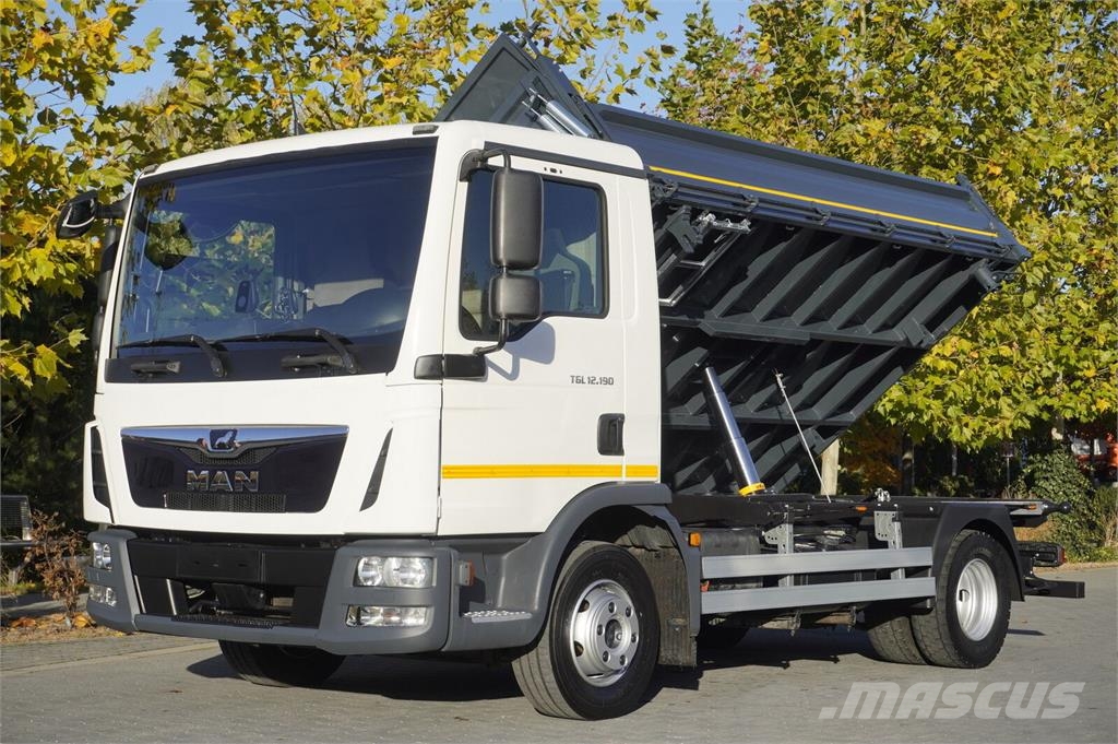 MAN TGL 12.190 / NEW 3-way tipper / 100 tho. km Damperli kamyonlar