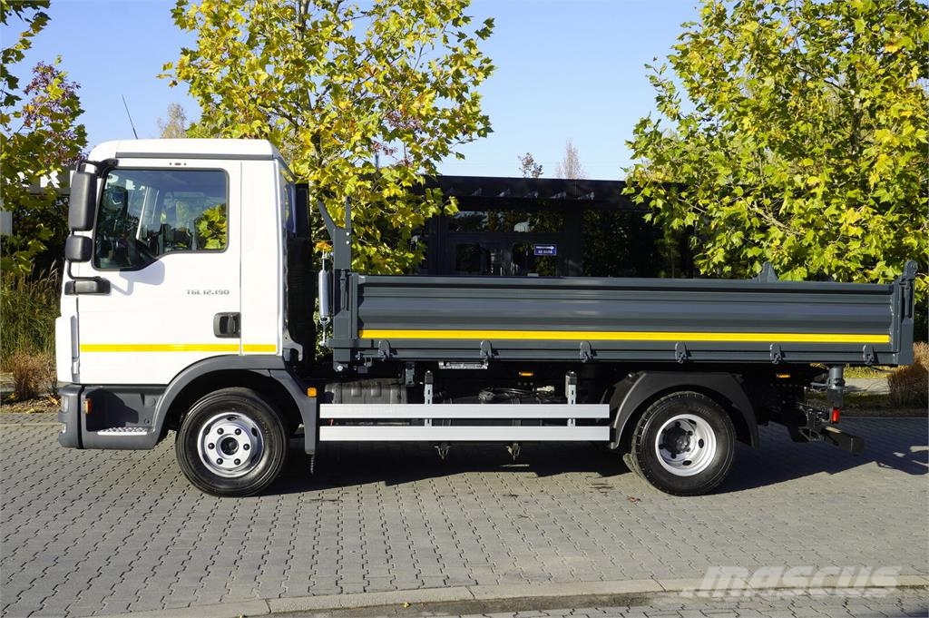 MAN TGL 12.190 / NEW 3-way tipper / 100 tho. km Damperli kamyonlar