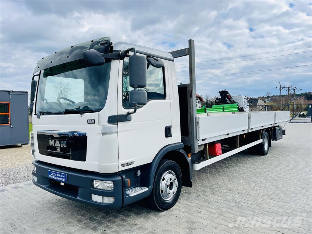 MAN TGL 12.250 Flatbed kamyonlar