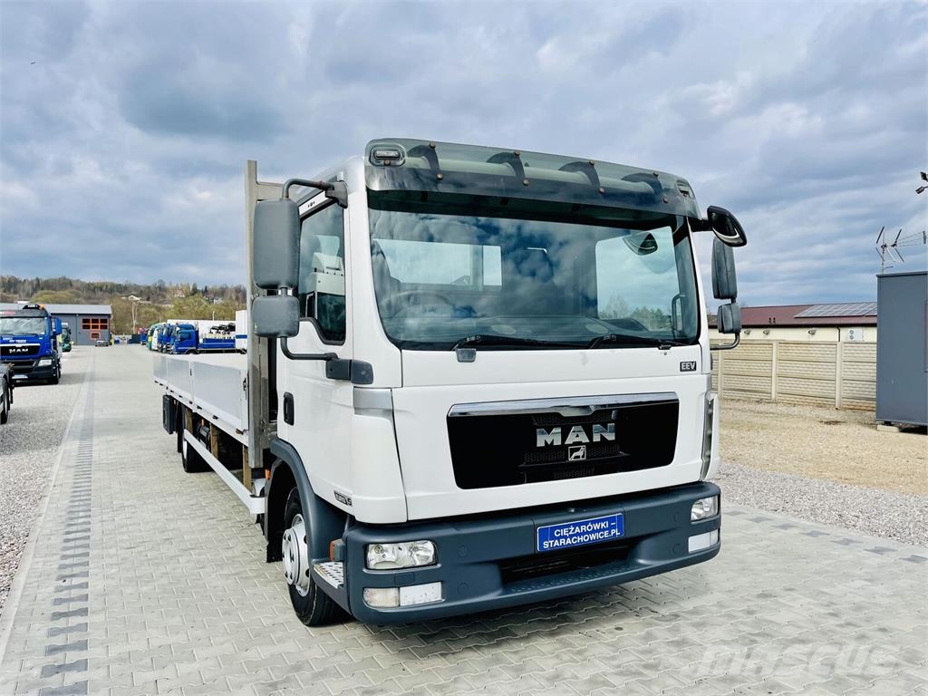 MAN TGL 12.250 Flatbed kamyonlar