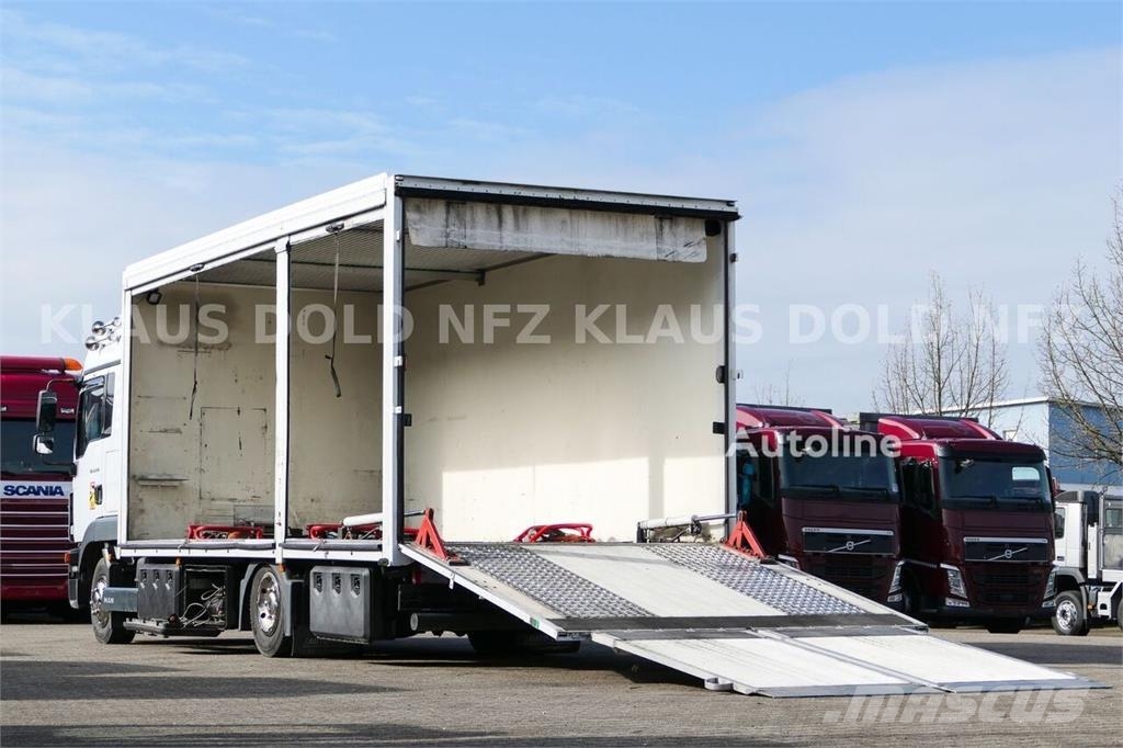 MAN TGL 12.250 Enclosed Car Transport Truck / Standby Camion Fourgon