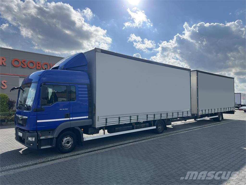 MAN TGL 12.250 Zaplachtované vozy
