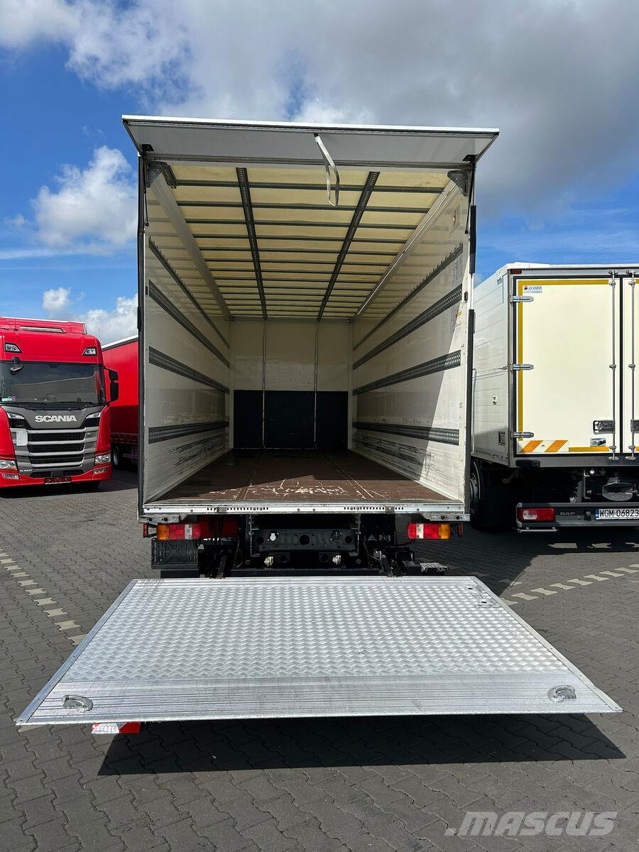 MAN TGL / 12.250 / ACC / EURO 6 / KONTENER + WINDA /  Kofferaufbau