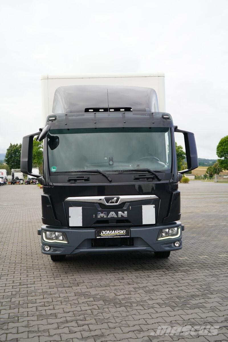 MAN TGL / 12.250 / ACC / EURO 6 / KONTENER + WINDA /  Kofferaufbau